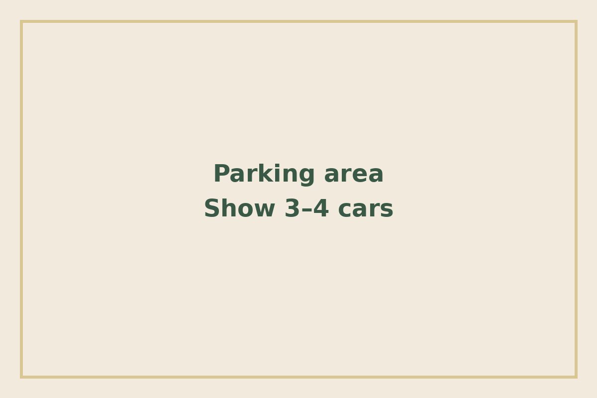 Parking area photo coming soon